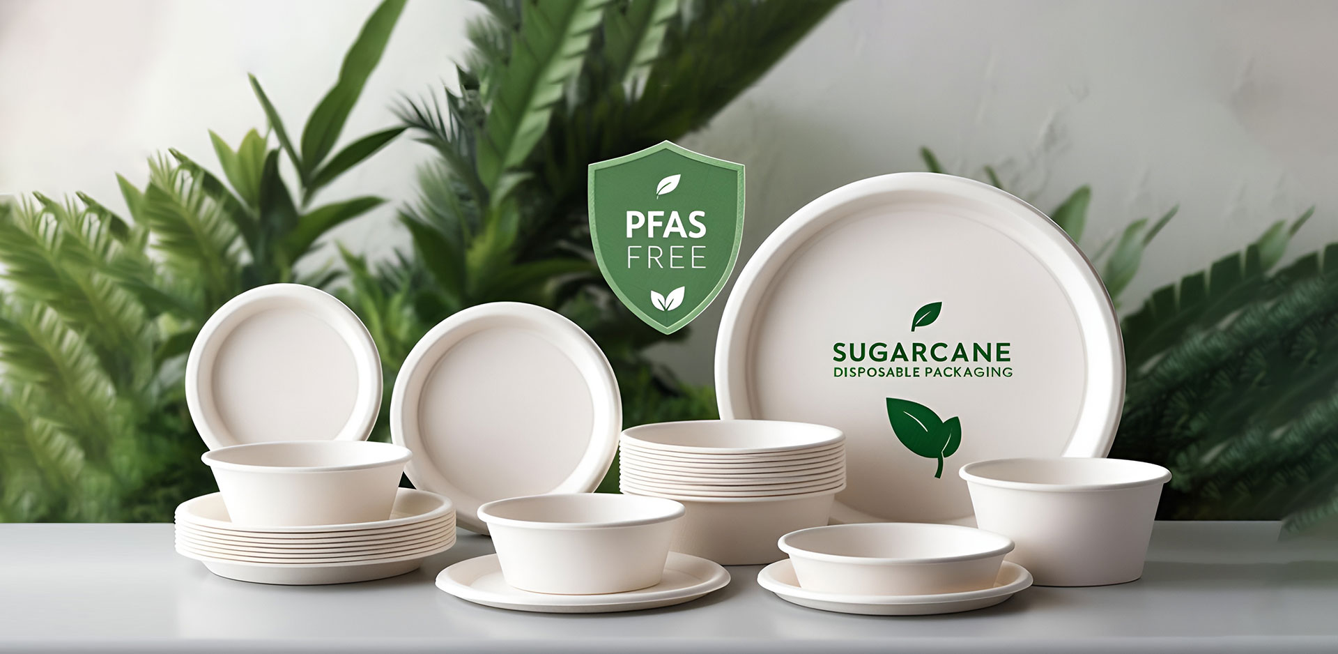 Fábrica de vajillas de pulpa de caña de azúcar de porcelana