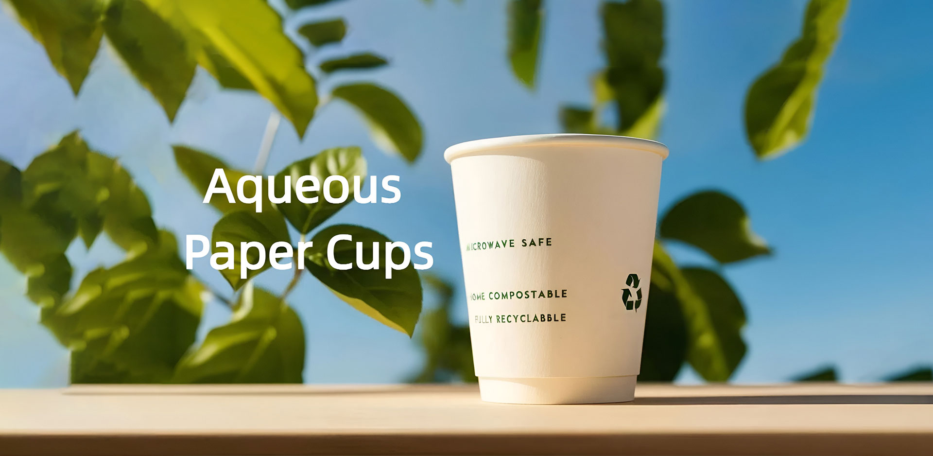 Copa de papel forrada de China
