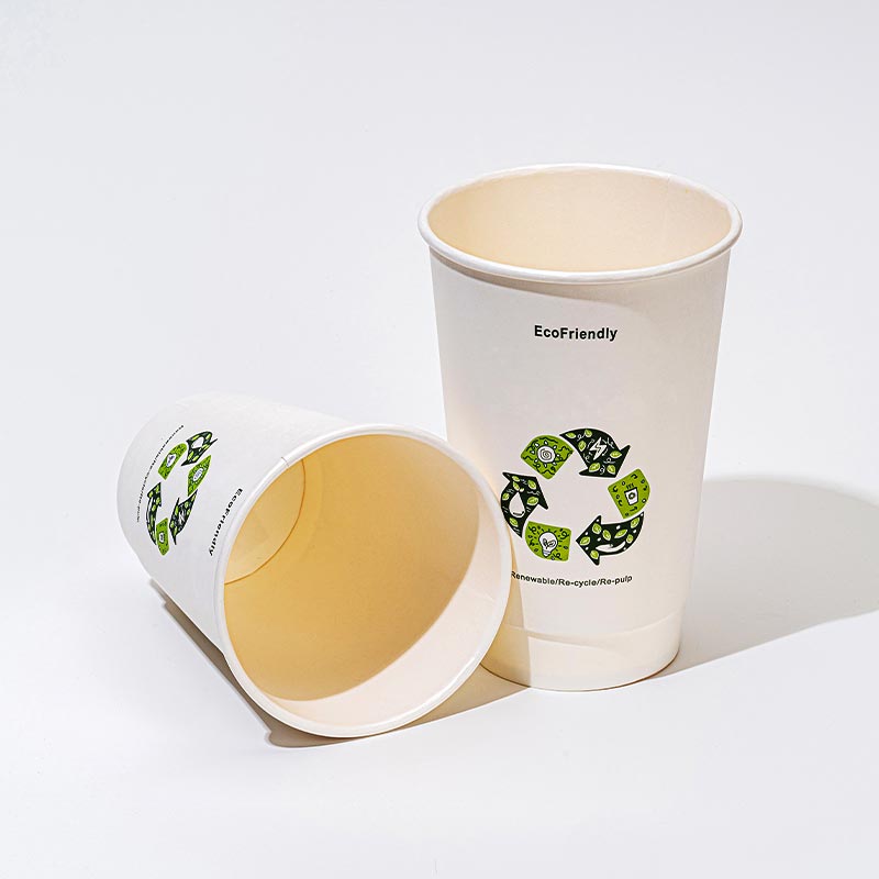 Vaso para beber con revestimiento acuoso para escuelas y cafeterías