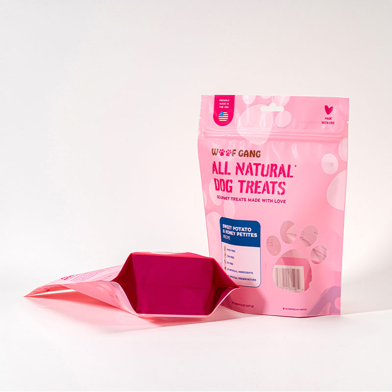 Bolsa de embalaje de comida para mascotas