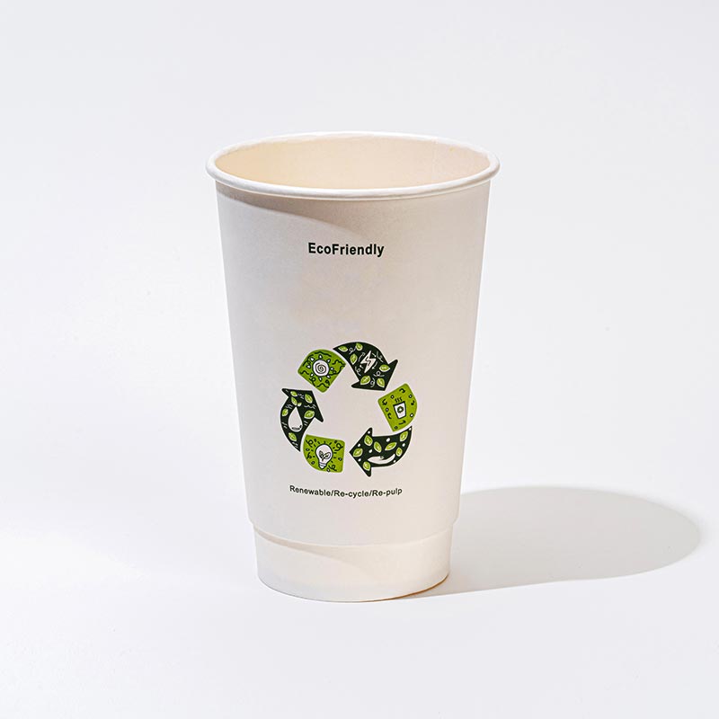 Vaso desechable con revestimiento de agua para picnics al aire libre